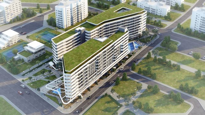 Family Oriented Apartments for Sale with Affordable Prices at the hearth of İzmir
